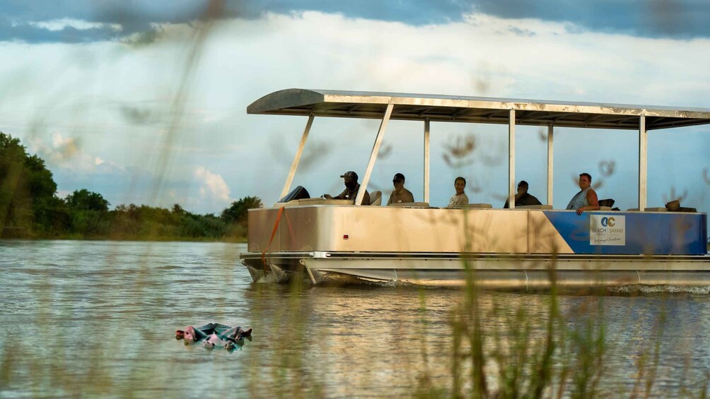 From Nyerere N.P. : Boat Safari on the Rufiji River