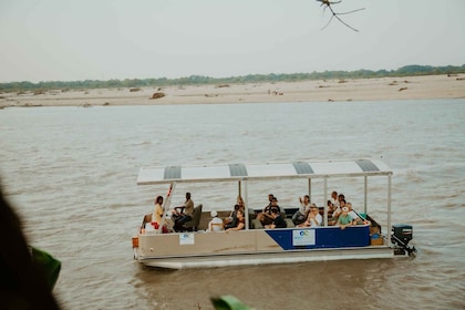 From Selous Game Reserve: Rufiji River Wildlife Boat Safari