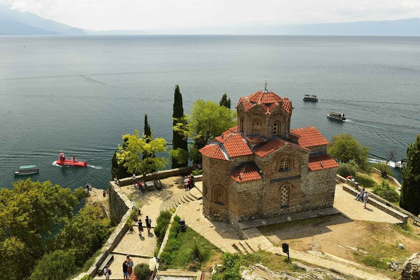 Picture 1 for Activity Ohrid: Old Town Panoramic Boat Cruise