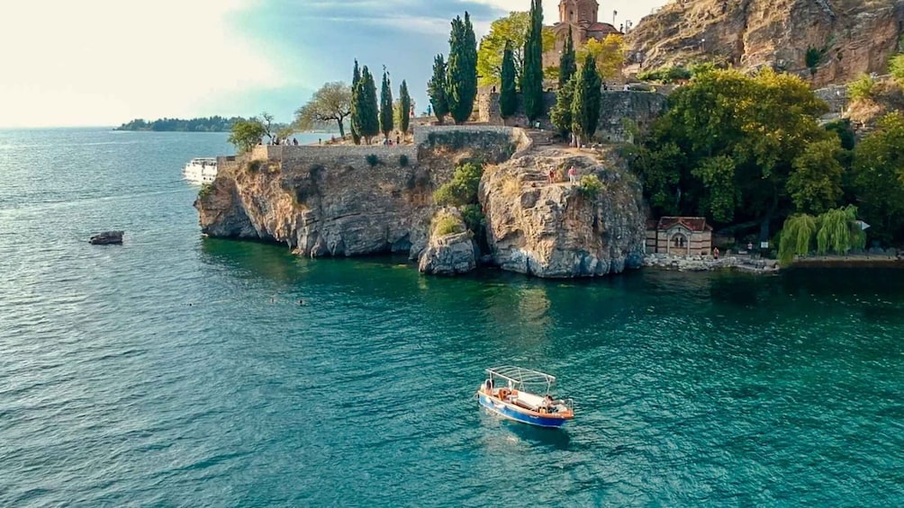 Ohrid: Old Town Panoramic Boat Cruise