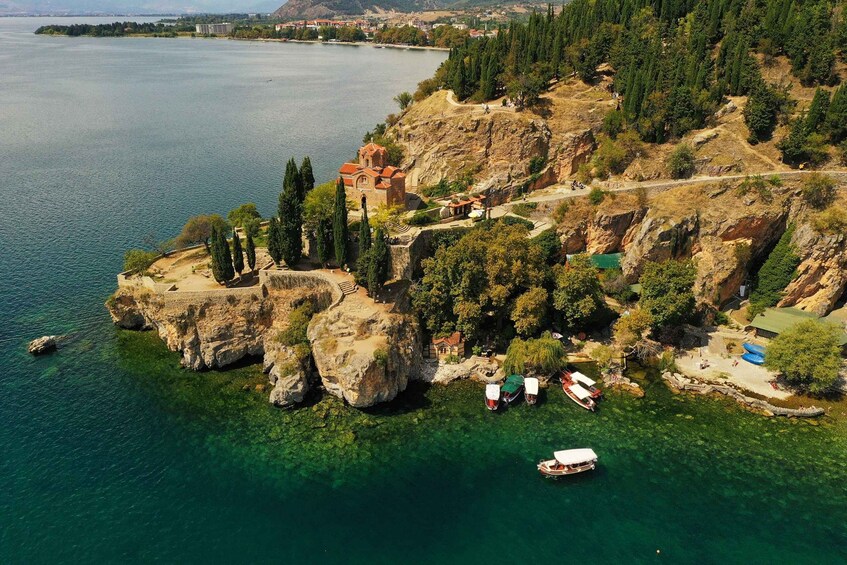 Picture 2 for Activity Ohrid: Old Town Panoramic Boat Cruise