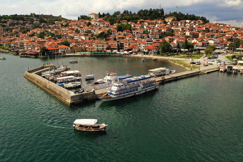 Picture 3 for Activity Ohrid: Old Town Panoramic Boat Cruise