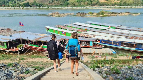 Vanuit Chiang Mai: Luang Prabang 3-Daagse 2-Nacht Langzame Boot Tour