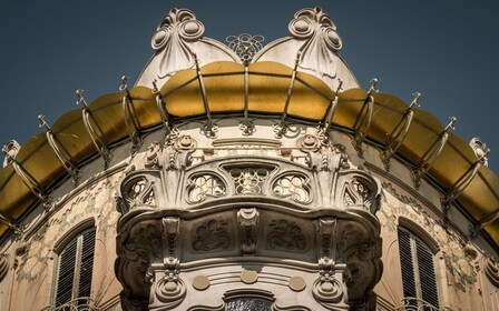 Turín: recorrido a pie de estilo Art Nouveau con café