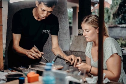 Ubud: 2-Hour Make Your Own Silver Jewellery Class