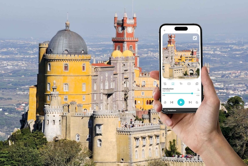 Sintra: Pena Palace: Ticket & App-Based Audio Tour