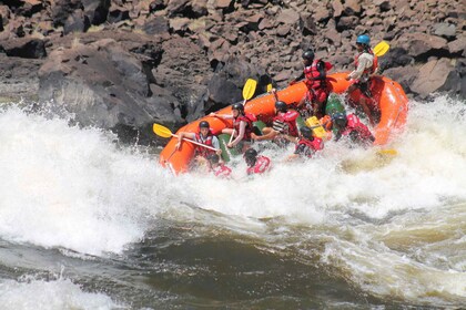 Cascate Vittoria Zimbabwe: Rafting sul fiume Zambesi