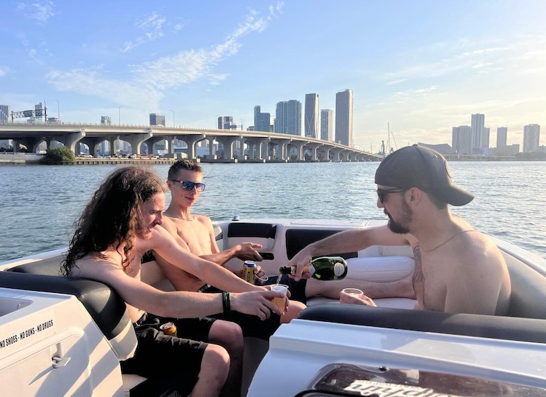 Picture 20 for Activity Miami Beach: Private Boat Tour with Captain and Champagne