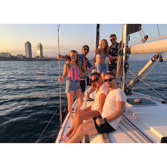 Picture 3 for Activity Barcelona: Sunset Skyline Cruise with Cava