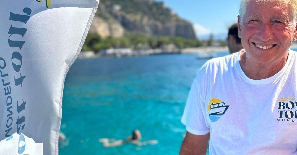 Picture 2 for Activity Mondello: 4-Hour Coastal Boat Tour with Aperitif & Swimming