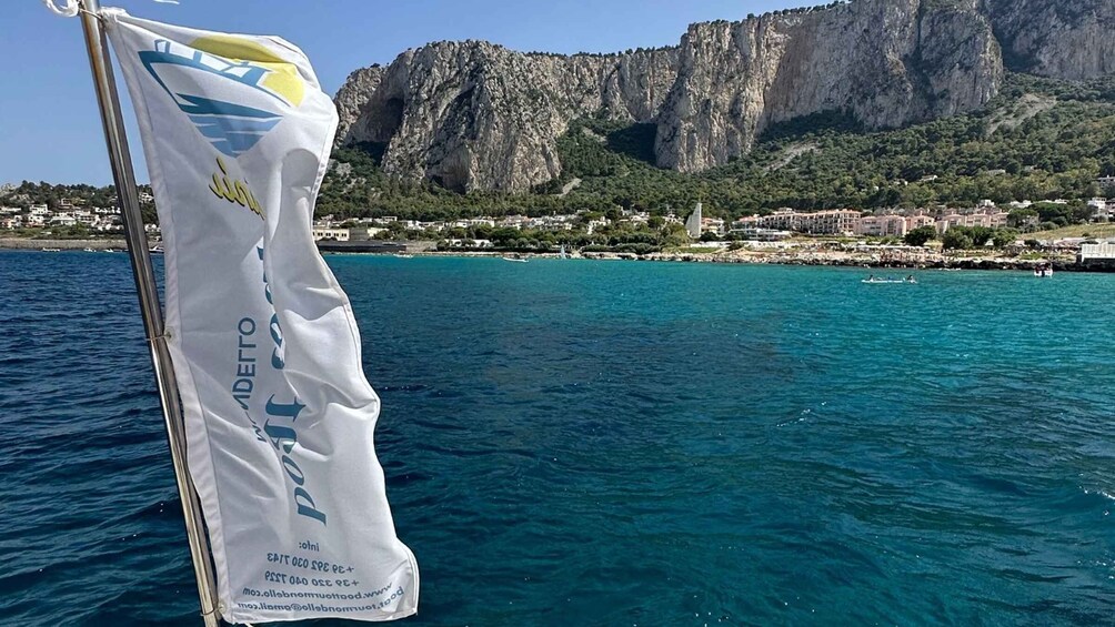 Picture 21 for Activity Mondello: 4-Hour Coastal Boat Tour with Aperitif & Swimming