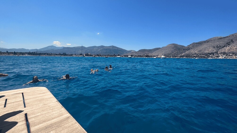 Picture 21 for Activity Mondello: 4-Hour Coastal Boat Tour with Aperitif & Swimming