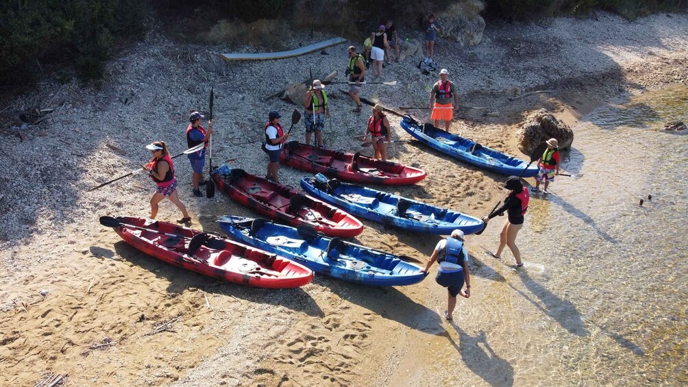 Picture 5 for Activity Private Sea Kayak over sunk city of ancient Feia