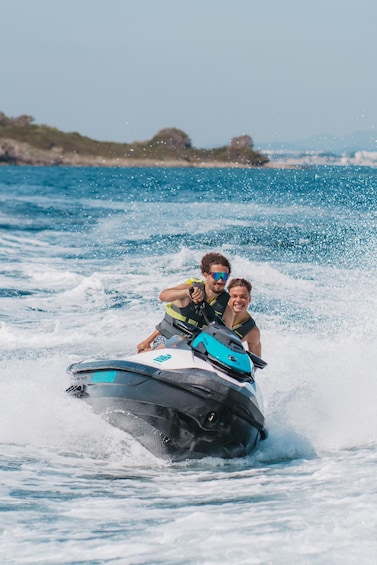 Picture 1 for Activity Andratx: Cala en Basset Beach and Caves Jet Ski Tour