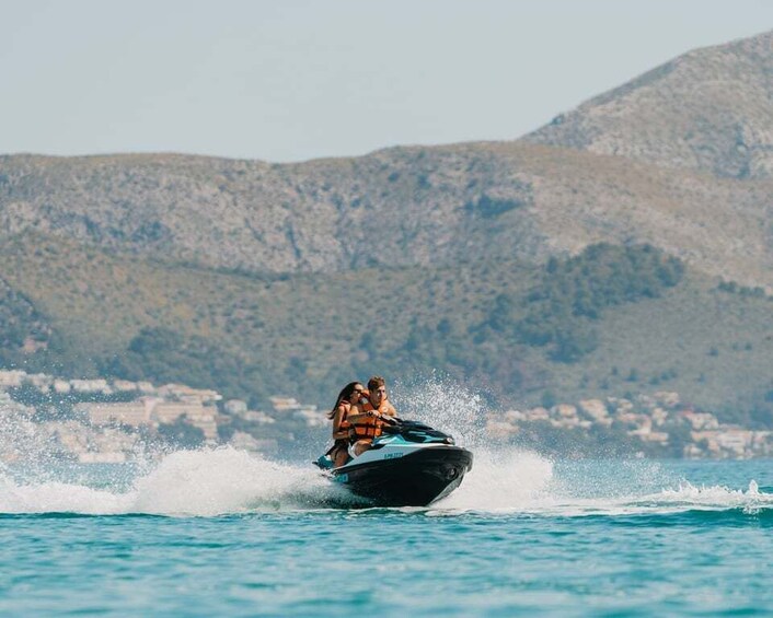 Picture 3 for Activity Andratx: Cala en Basset Beach and Caves Jet Ski Tour