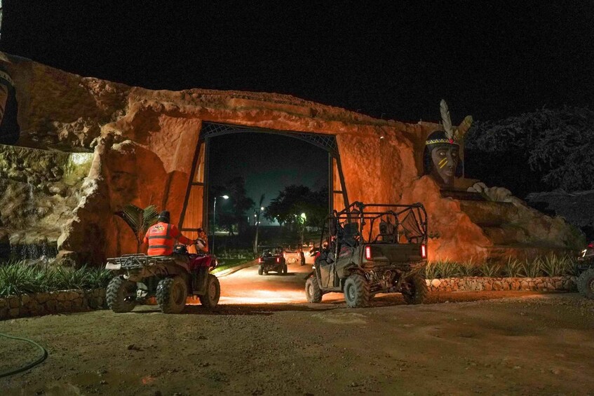 Picture 3 for Activity Punta Cana: Sunset Buggy Tour With Cave Swim and Dance Show