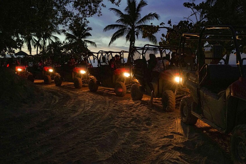 Picture 5 for Activity Punta Cana: Sunset Buggy Tour With Cave Swim and Dance Show