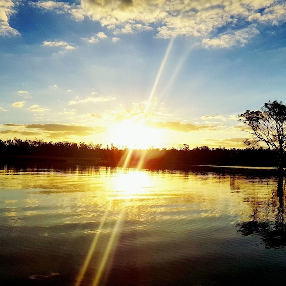 Show item 4 of 10. Sunset view on the
Bribie Island Adventure Tour