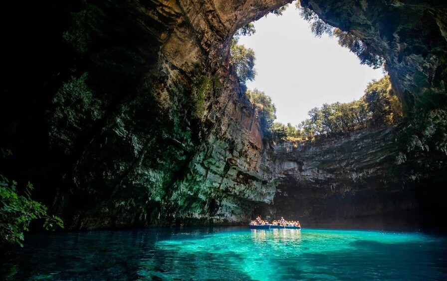 Picture 2 for Activity Private Tour: Melissani, Drogarati & Myrtos Swim Stop
