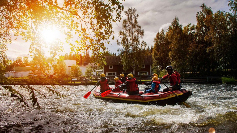 Ruka: River rafting fun for families