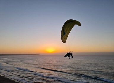 Adeje: Paratrike Flying Tour with Hotel Pickup and Photos