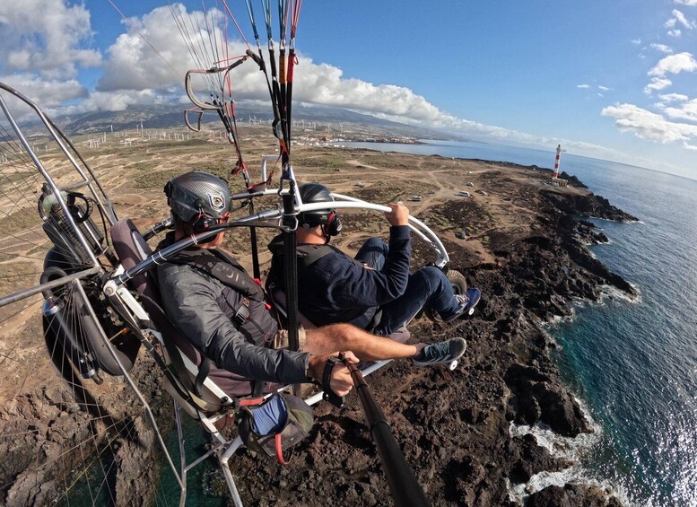 Picture 26 for Activity Adeje: Paratrike Flying Tour with Hotel Pickup and Photos