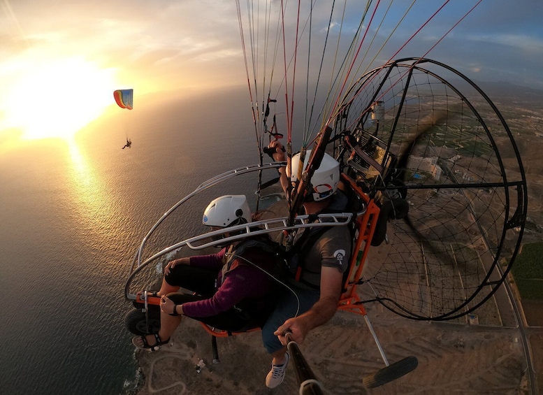 Picture 2 for Activity Adeje: Paratrike Flying Tour with Hotel Pickup and Photos