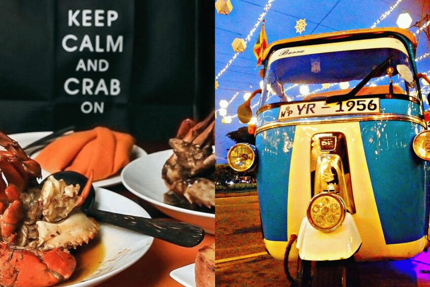 Ministry of Crab Three Course Meal with Colombo TukTuk Tour