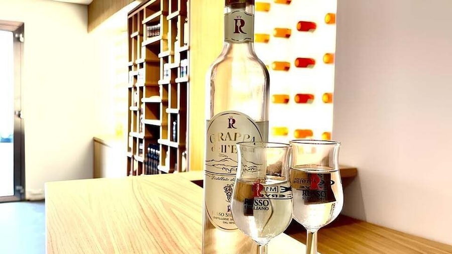 Liquor tasting on Etna