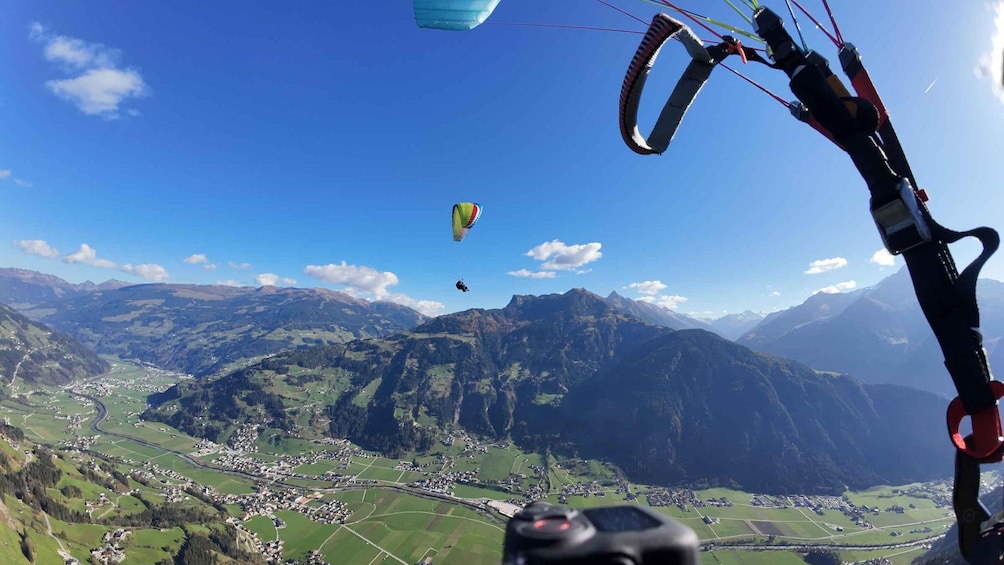 Picture 4 for Activity Mayrhofen: Paragliding Flight Experience Over Mountains