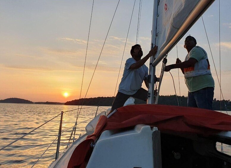 Sailing trip to the heart of Stockholm