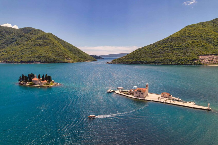 From Budva: Day Cruise to Boka Bay