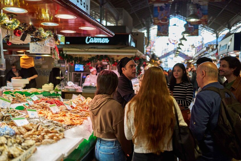 Picture 1 for Activity Barcelona: Paella Cooking Class with Market Visit and More