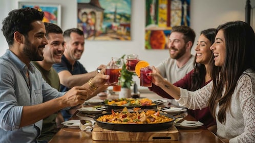 Barcelona: Paella Cooking Class with Market Visit and More