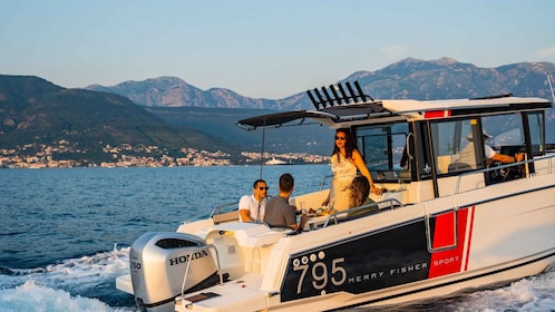 Explore Boka Bay by private luxury boat