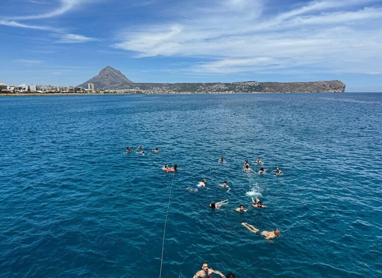 Picture 4 for Activity From Dénia/Jávea: Cala Blanca Boat Trip with Jet Ski & Lunch