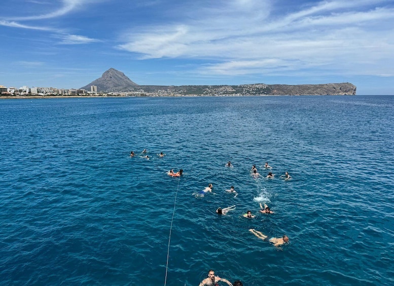 Picture 4 for Activity From Dénia/Jávea: Cala Blanca Boat Trip with Jet Ski & Lunch