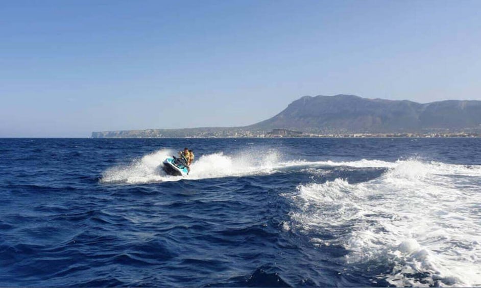 Picture 13 for Activity From Dénia/Jávea: Cala Blanca Boat Trip with Jet Ski & Lunch