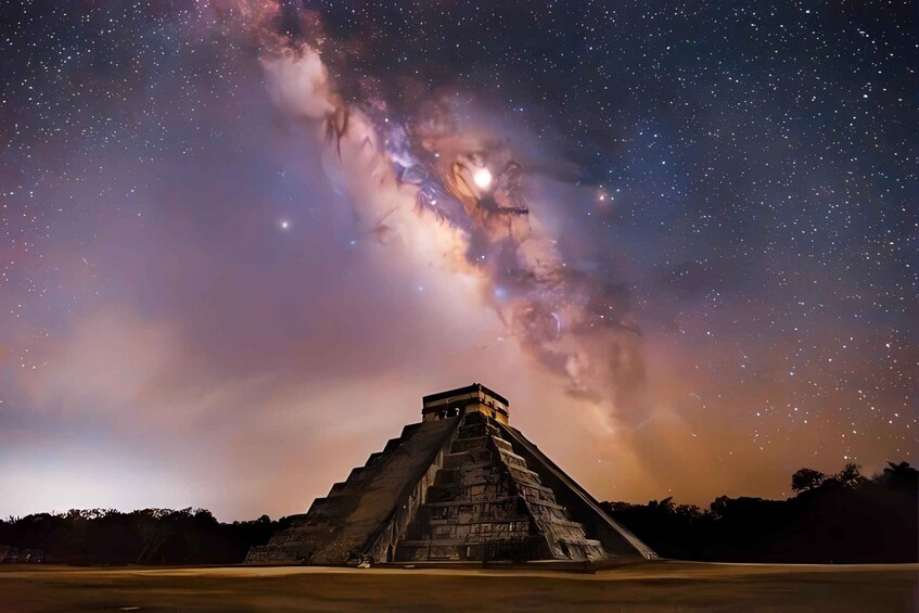Picture 3 for Activity From Mérida: Mayan Santuary, Cenote & Kukulkan Nights Show
