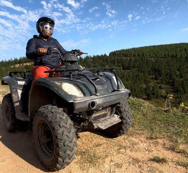 Knysna: Guided Quad Bike Tour in the Forest