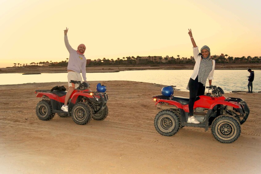 Picture 2 for Activity Hurghada: Sunrise VIP Quad Bike, Camel and Bedouin Breakfast