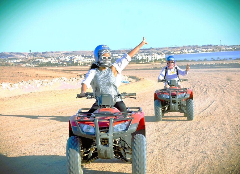 Picture 1 for Activity Hurghada: Sunrise VIP Quad Bike, Camel and Bedouin Breakfast