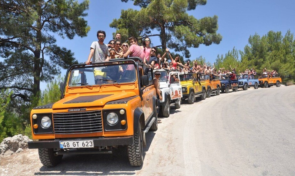 Picture 4 for Activity Marmaris Jeep Safari Water Fight, Colour and Foam Party