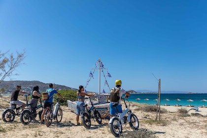 Naxos: West Coastline E-Bike Tour with Sunset Option