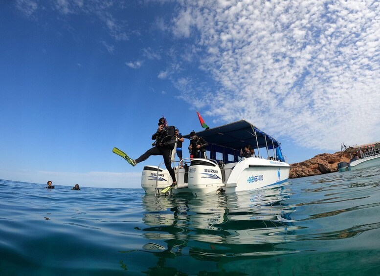 Picture 2 for Activity Muscat: Daymaniyat Island Scuba Dive 2 locations + BBQ Lunch