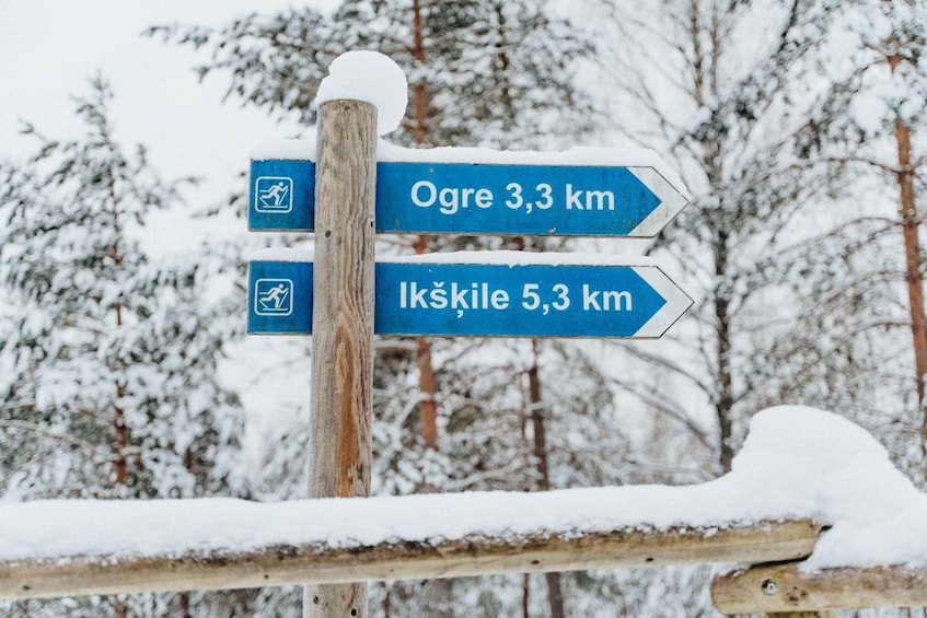 Picture 1 for Activity From Riga: Cross-country skiing and beating heart memorial