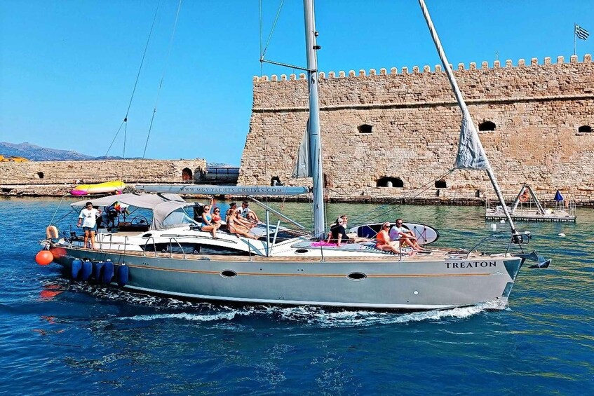 Picture 3 for Activity Heraklion: Dia Island Luxury Sailing Trip - up to 14 Guests