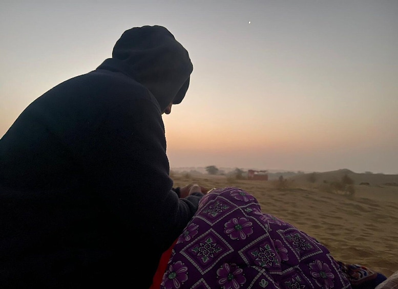 Picture 7 for Activity Jaisalmer our night camel safari in sand dunes under star