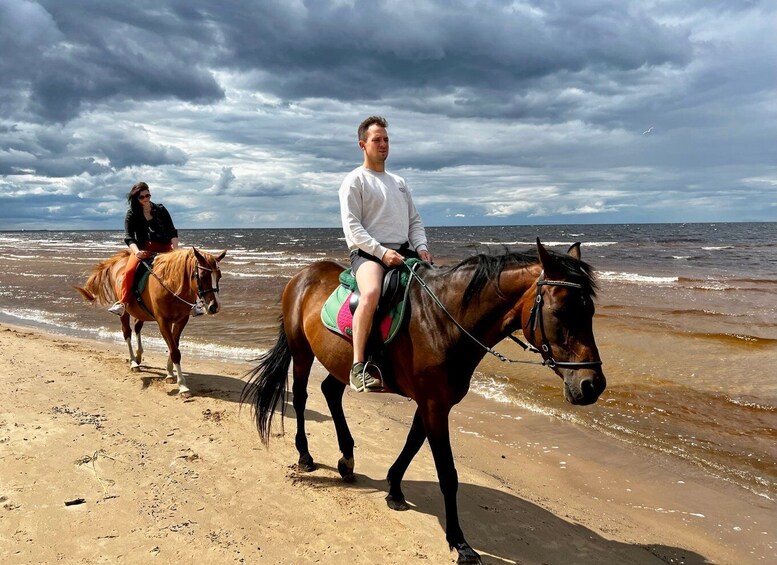 Picture 11 for Activity Riga Horse Riding tour along the Beach