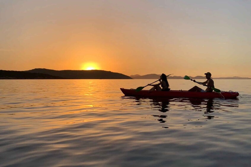 Picture 5 for Activity Sardinia: Sunset Kayak Tour with Snorkeling and Aperitif